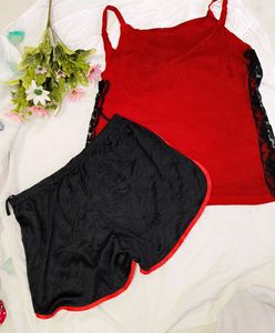 very beautiful and comfortable slip with shorts