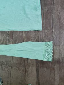 Light Green Colored Top Never Used Size Issue