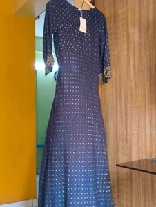 black  Ethnic Gown