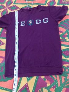 Maroon Graphic T-Shirt