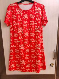 Red Holiday Christmas Dress