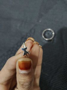 Butterfly Cutout Ring Set