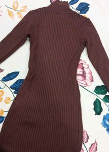 Chic Ribbed Knit Dress