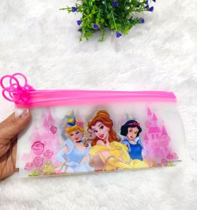 Set Of 4 Disney Princess Pouches