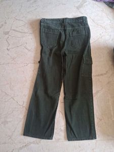 Stylish Millitary Green Cargo Pants