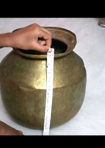 Vintage Brass Pot