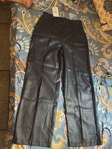 Chic Faux Leather Pants