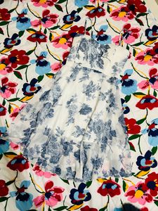 Blue Floral Sundress