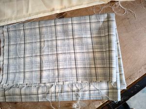 Men's checked shirt  fabric