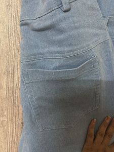 Light Wash Denim Jumpsuit/dungree
