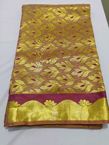 Elegant Brocade Silk Saree