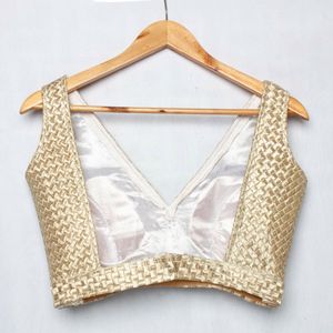 Sparkling Golden Blouse