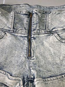 Y2k Zip Shorts