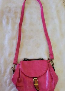 Hot Pink Crossbody Bag