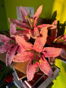 crochet lilies