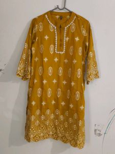 Heeposh Full Chikankari Kurta Pant Set