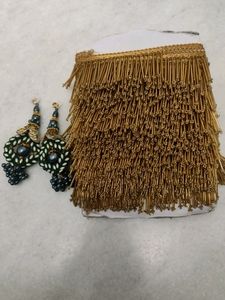 Glass Lace Bundle With Blouse Hangings