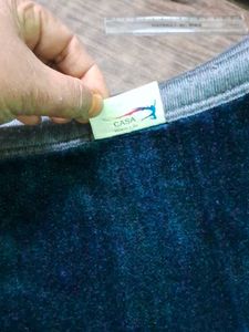 Cozy Blue Patterned Blanket 🆕💙🤍🩵