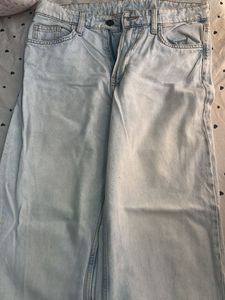 Light Wash Wide Leg Jeans
