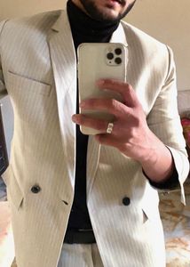 Men's Striped two piece Suit