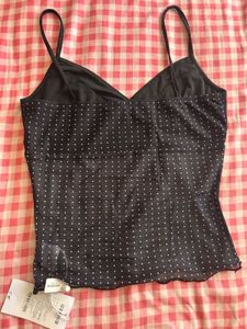 Sheer Polka Dot Cami Top