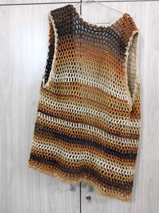 Boho Crochet Vest