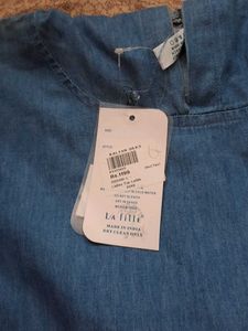 Denim Hoodie Tunic - New with Tags!