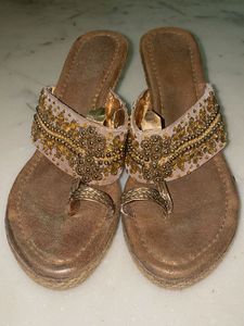 Embellished Heels Sandals
