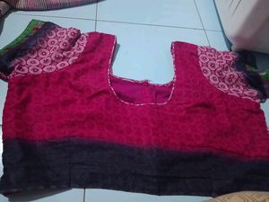 " Discount Offer"Net Saree With Blouse