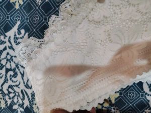 White Lace Briefs