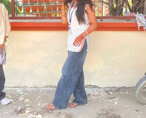 Stylish White Embroidered Kurta