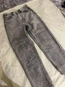 👖Grey Acid Wash Denim Jeans