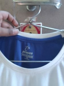 White And Blue Jersey