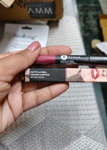 SUGAR Matte As Hell Crayon Lipstick