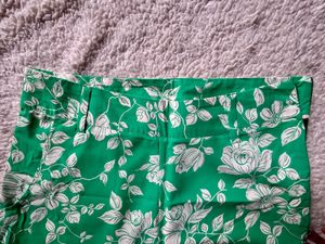 Green Floral Co-Ords