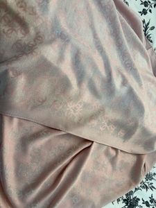 Chic Pink reversible Chanel designer Shawl
