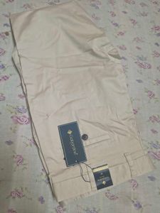 Premium Beige Gabardine Men’s Formal Trousers
