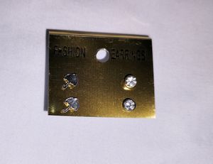 Stud Earing Combo Of 9