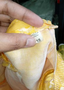 Beautiful Yellow Party Dress