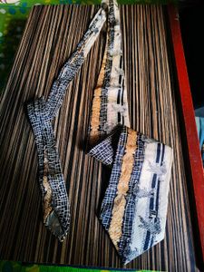 Italian Abstract design Silk Branded Tie