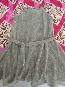 Sparkly Olive Green Dress