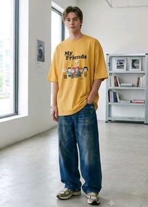 Peanuts "My Friends" Oversized Graphic Unisex Tee