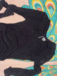 Classic Black Long Sleeve Top