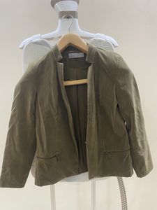 Chic Olive Green Blazer