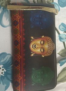 Boho Buddha Face Wallet