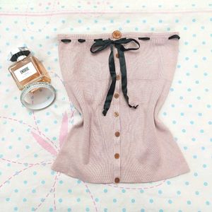 Cotagecore Pink Tube Top