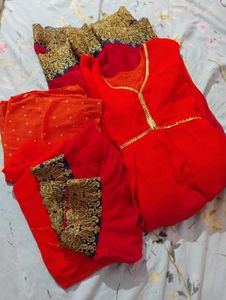 anarkali kurta  Set