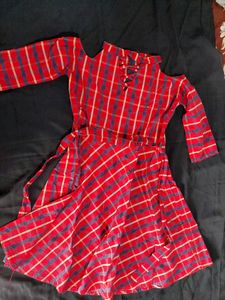 Red Color One Piece
