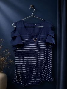 Navy Blue Top