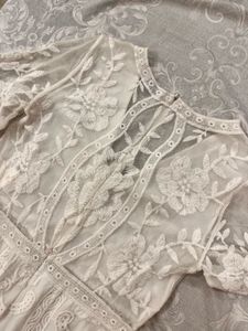 White Lace Romper